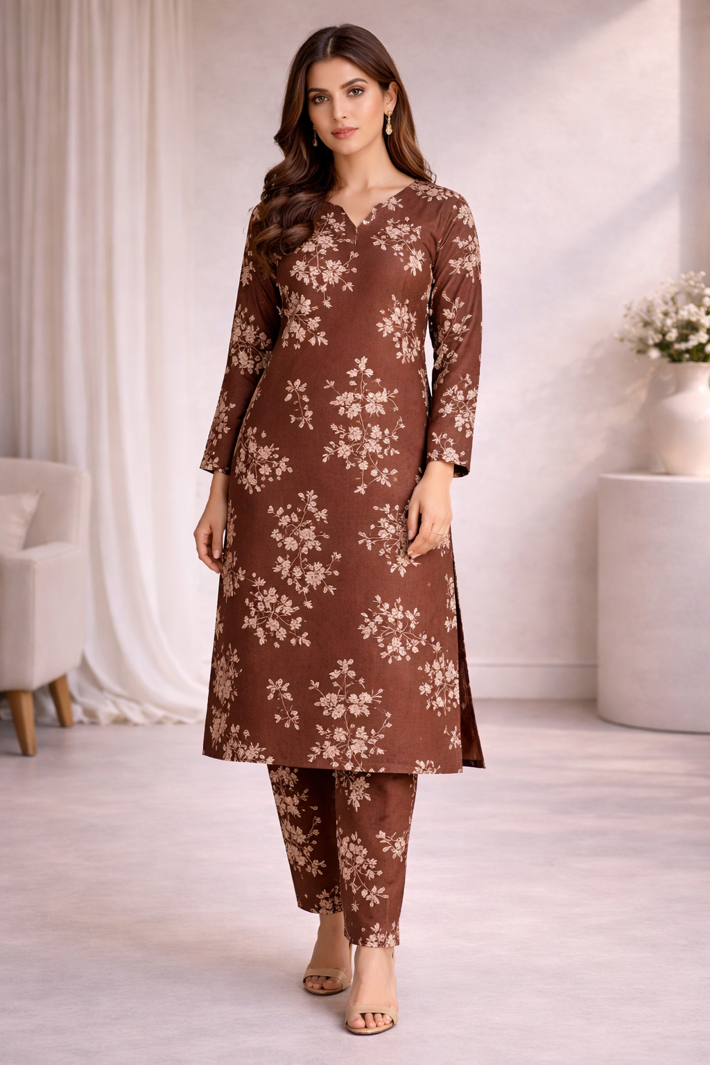 2 Pc Stitched Suit (Summer Stuff)