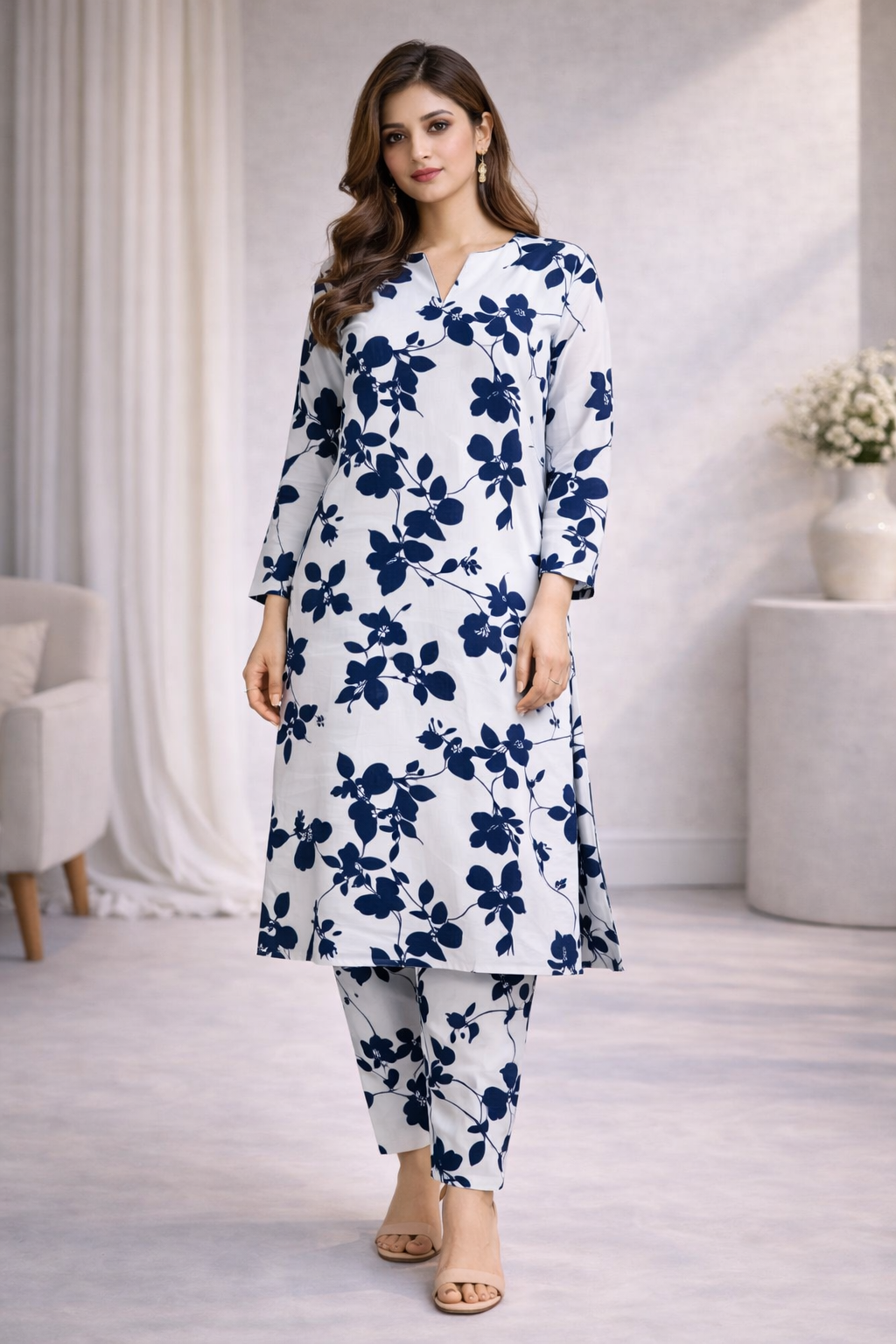 2 Pc Stitched Suit (Summer Stuff)