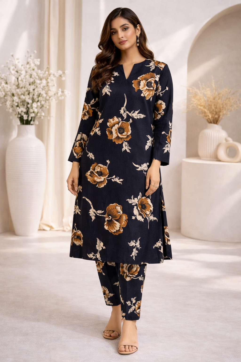 2 Pc Stitched Suit (Summer Stuff)