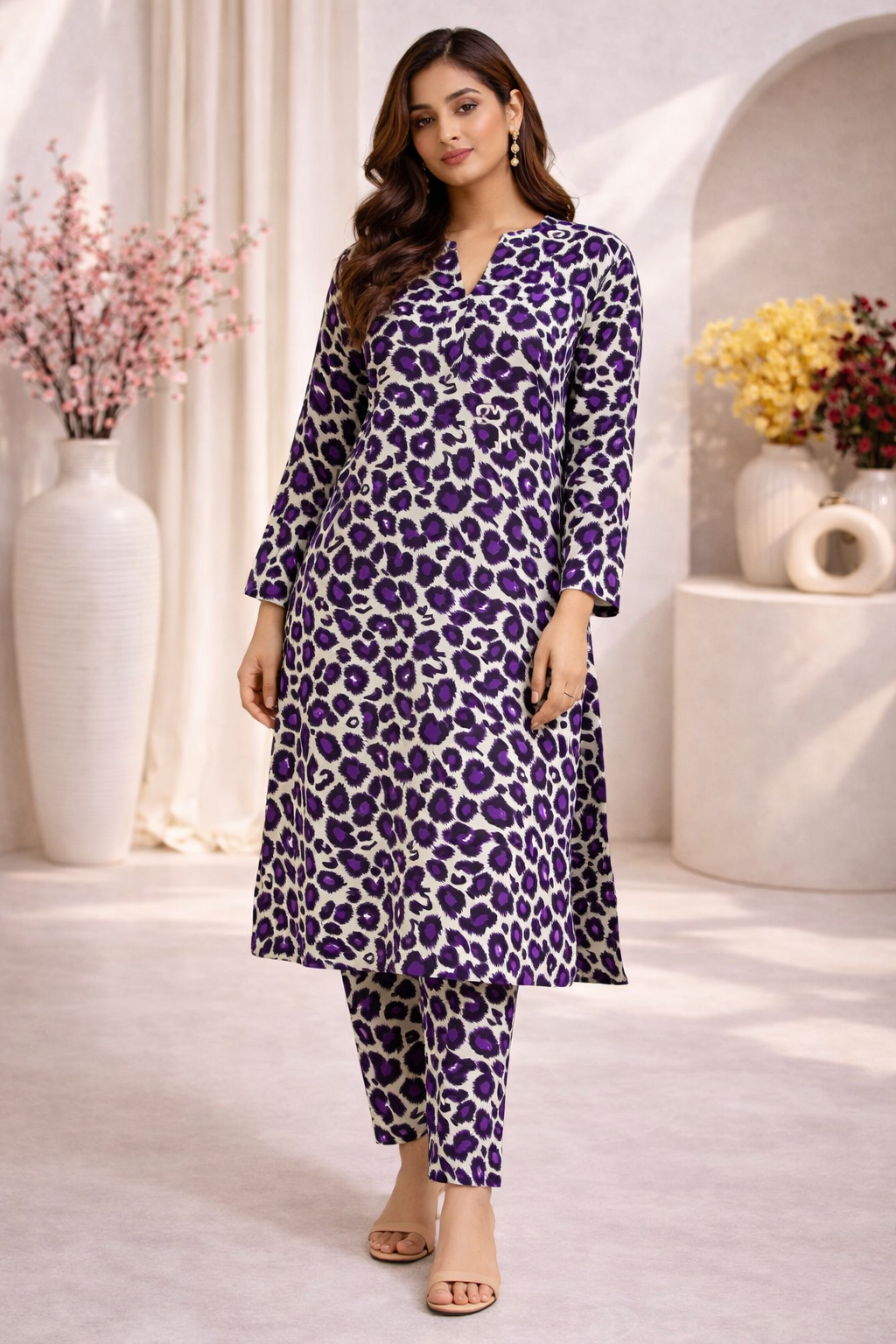 2 Pc Stitched Suit (Summer Stuff)