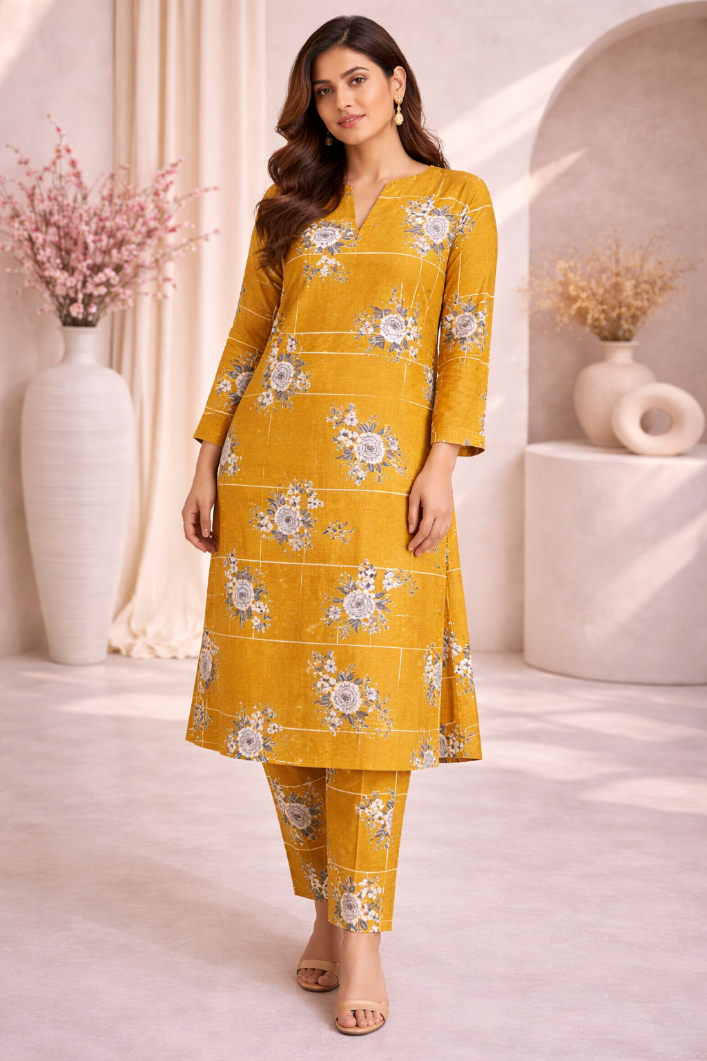 2 Pc Stitched Suit (Summer Stuff)